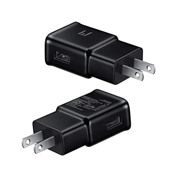 Adaptive Fast Charger Compatible Samsung Galaxy S9 S9 Plus S8 S8+ S10 S10e Note 8 Note 9, Wall Charger Adapter Block with USB Type C Cable Kit - Image 4