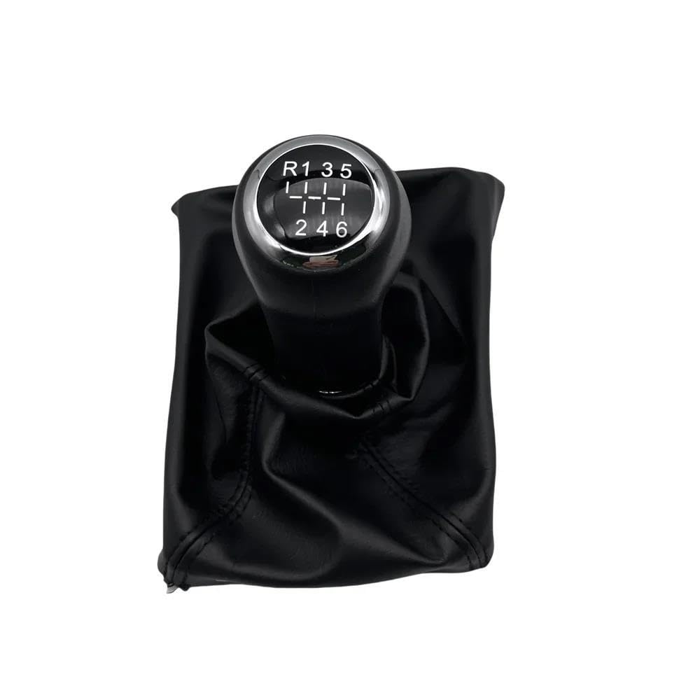 Poanbcgy 6 Speed Shift Ball Joint Car Shift Gear Knob Head Handball 5/ Leather Manual Lever For Vauxhall Opel Astra Iii H 1.6 2004-2010(6 Speed)
