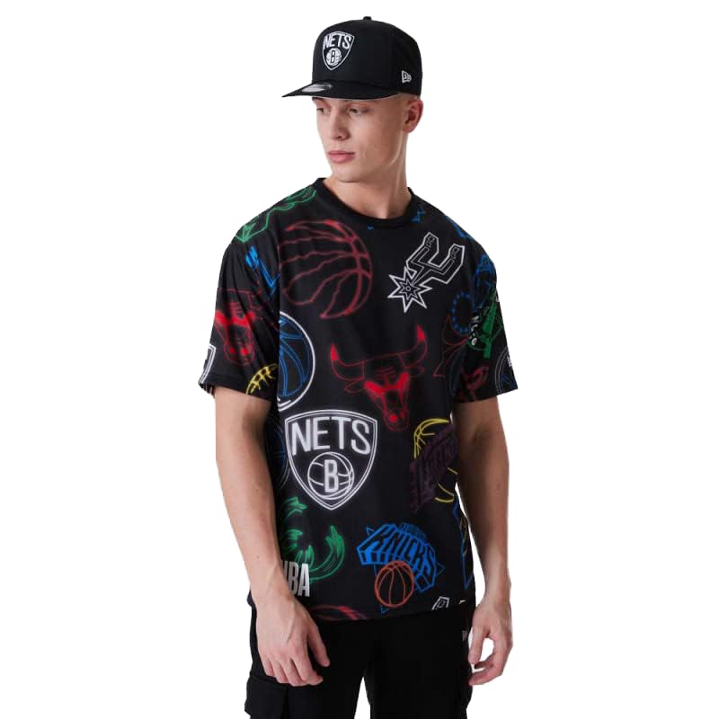 New era NBA AOP Neon - Camiseta de neopreno, color