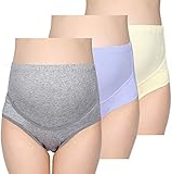 Product Image of the KUCI Maternity Underwear Panties Womens Over Bump Adjustable Soft Cotton...