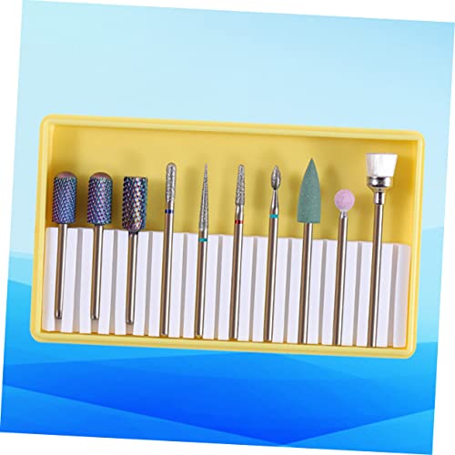Têtes de ponceuse pour manucure Mipcase kit complet art des ongles - 4
