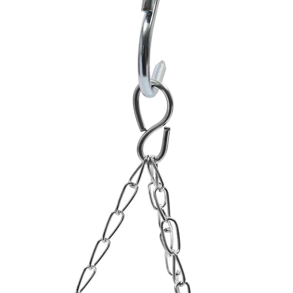 10-20kg Balanza Mecánica Colgante De Doble Cara con Cadena Y Bandeja para Cucharones Balanza De Peso con Muelle para Granja, Cocina Alimentos Y Productos AgrícolasSilver,10kg