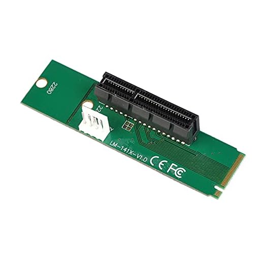 MOTINGDI M.2 NGFF SSD till PCI Express 4X adapter laptop adapterkort