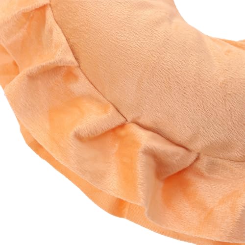Almohada facial de algodón dorado con diseño ergonómico de masaje 3