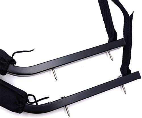 DrSportsUSA 2 Pairs Kayak Wall Hanger Heavy Duty Wall Mount Kayak Storage Racks Accessories for Kayaks Canoe and Stand up Paddle Boards