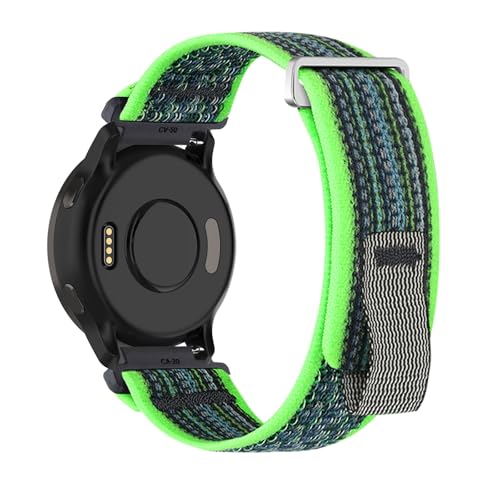 Elástico Correa de Reloj Compatible con Garmin Venu 3/Venu2/Vivoactive 4 Correas, Nylon Trenzado Cierre Rápido Pulsera con Ajustable Metálico Banda de Repuesto para Garmin Venu 3 Pulseras (25)