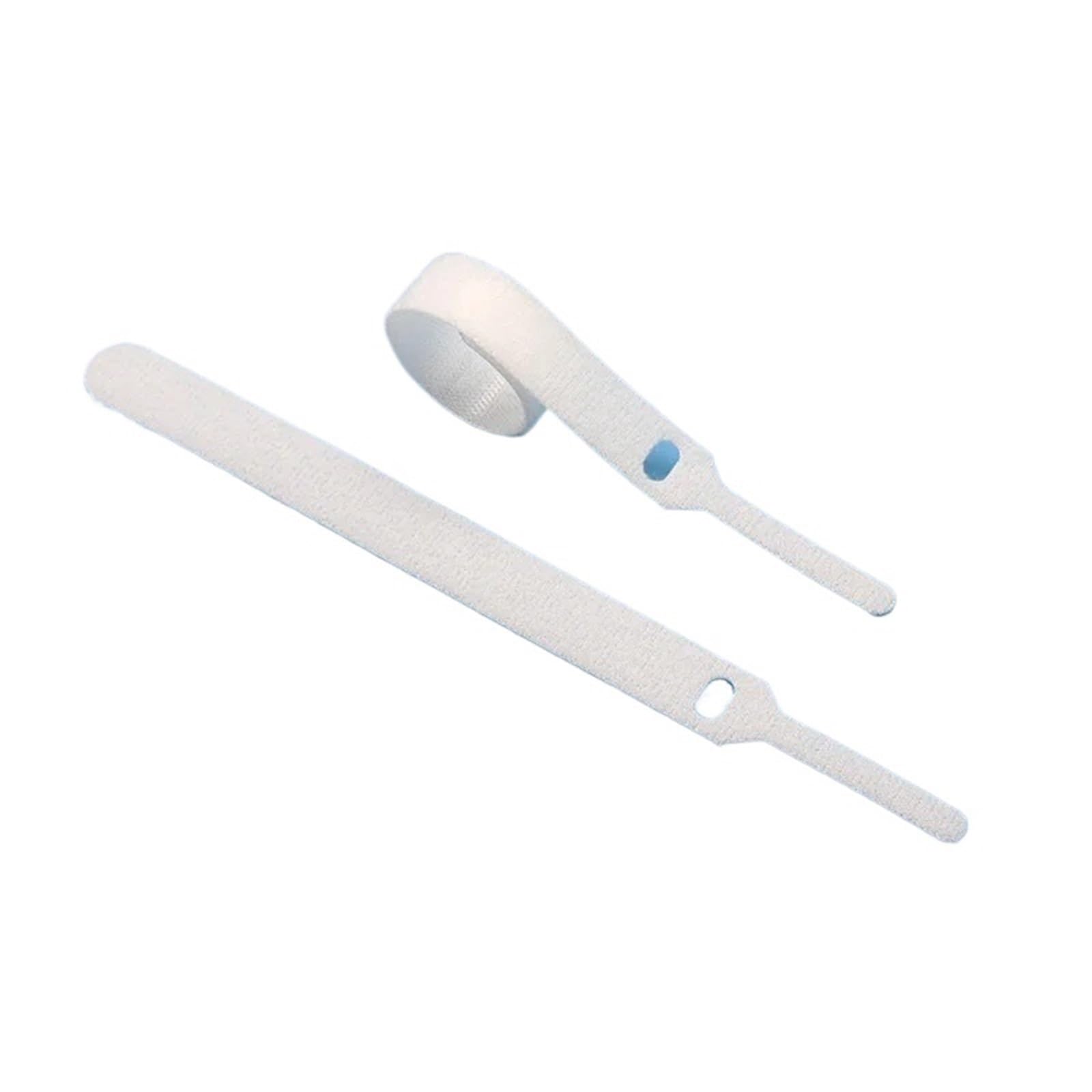 Yangshe White 400Pcs Releasable Cable Ties Nylon Zip Ties Reusable Wire Straps 150-300Mm