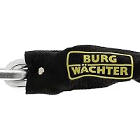 Burg Wächter Gehärtete Vierkantkette, 90 cm Länge, Stärke: 8 mm, SKM 8/90 – Ansicht 3