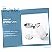 Beavorty 1set Transparent Makeup Sponge Storage Container Breathable Beauty Egg Cases for Organizing Cosmetics Durable and Portable Design for Travel and Home Use 6pcs