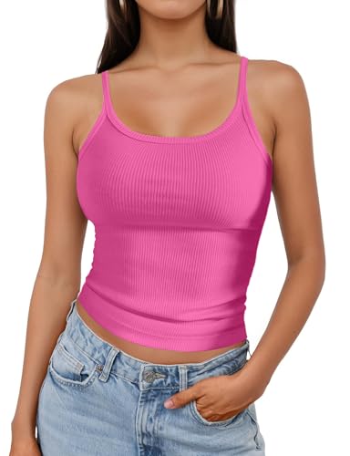 Débardeur sans manches femme rose crop L idéal pour vos sorties en terrasse