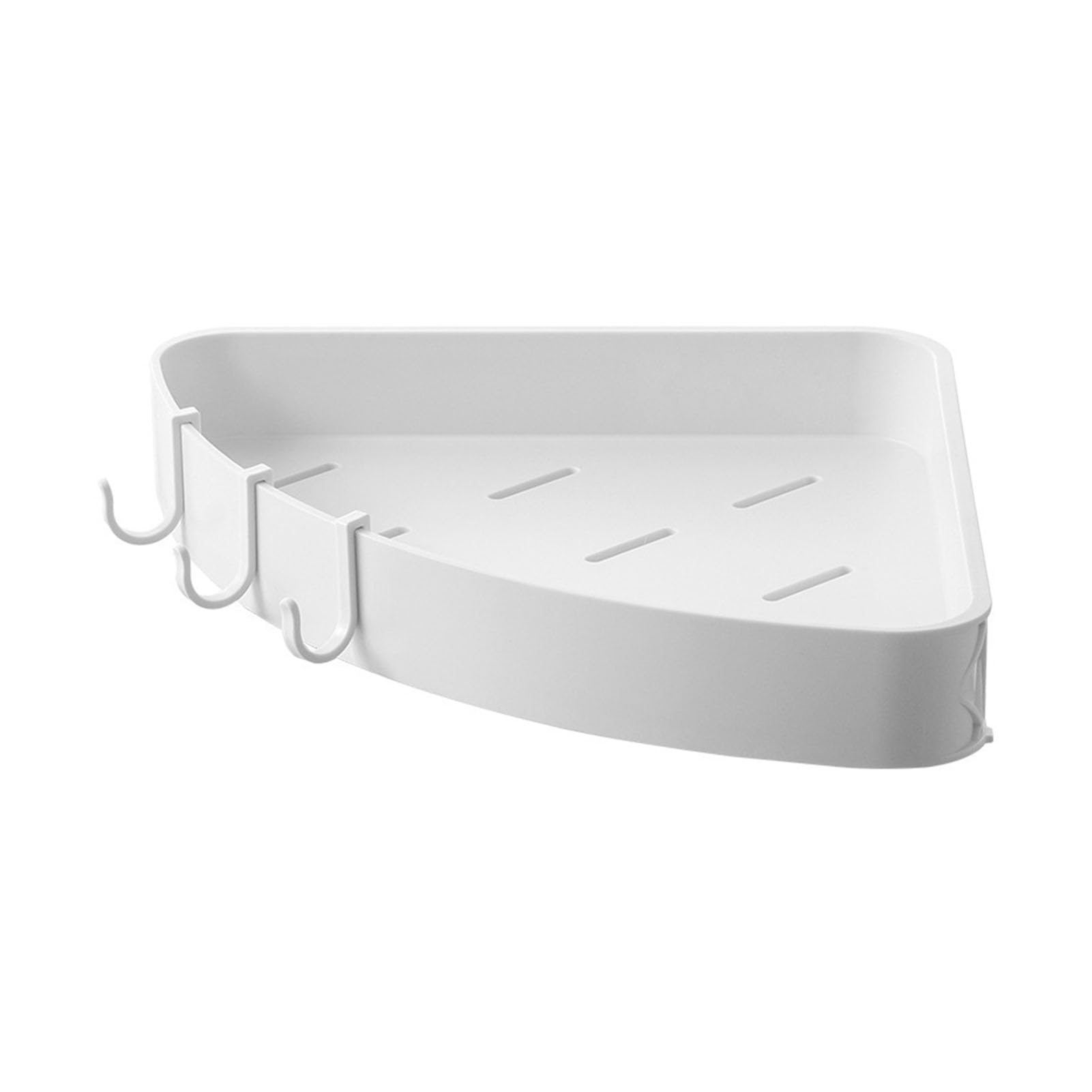 BEIJIALY Corner Shower Caddy Wall Mounted Bathroom Shelf Bathroom Corner Shower Shelf Multipurpose Modern Minimalism Style Punch Free