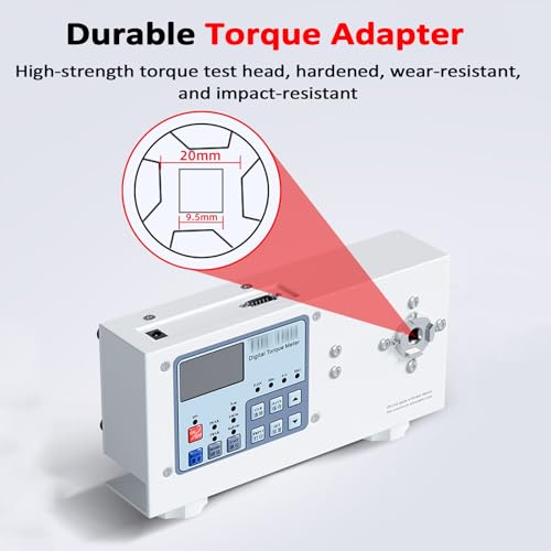 Misuratore di coppia digitale, strumento di torsione portatile per tappi di bottiglia, 2 modalità e 3 unità, diametro di serraggio 10-160 mm/10-240 mm, ideale per misurazioni precise della coppia