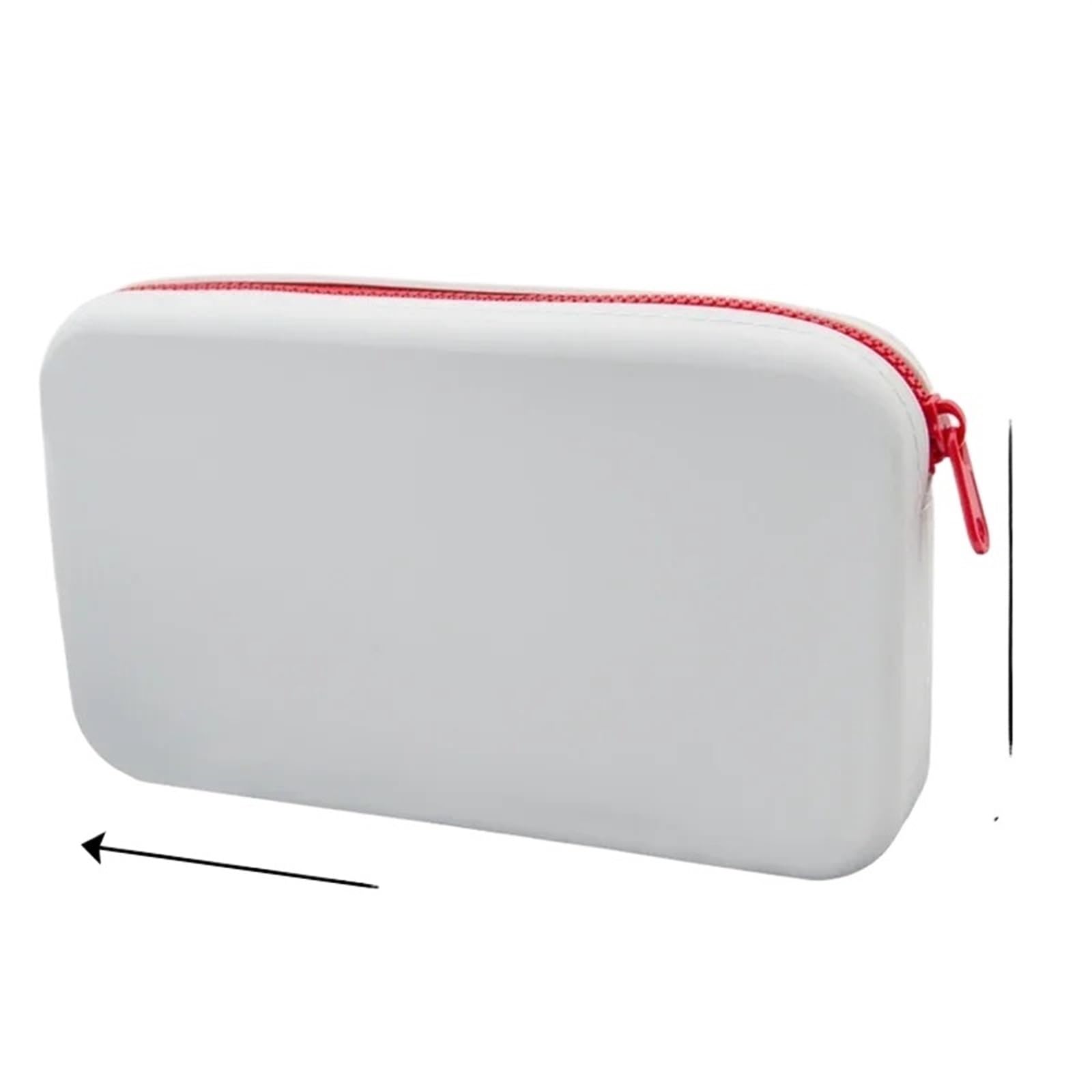 DVMSIEF Makeup Bag Silicone Cosmetic Storage Bag Organizer