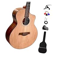 If you have any questions when using this product, please feel free to contact us. This guitar delivers a powerful, clear tone and is adaptable to any musical style. The Deep Pore paint finish, Simple head design, streamlined curvature makes the head...