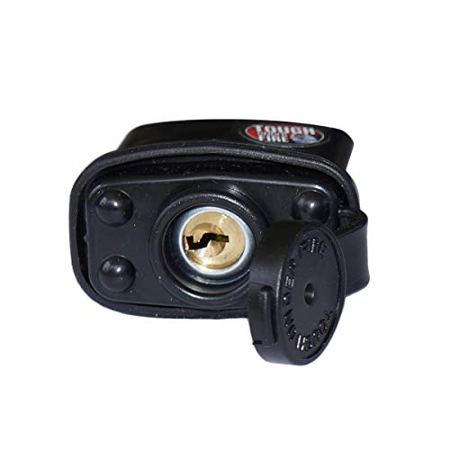 Image of Master Lock (6) Keyed Alike Padlocks w /Thermoplastic Coating - 311KA-6