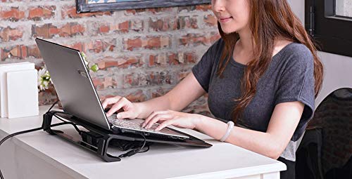 Image of Cooler Master NotePal U3 Plus - Laptop Cooling Pad with 3 Configurable High Performance Fans (Black)