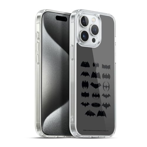 Funda de gel suave para iPhone 15 Pro Max protector de silicona TPU Batman DC Comics