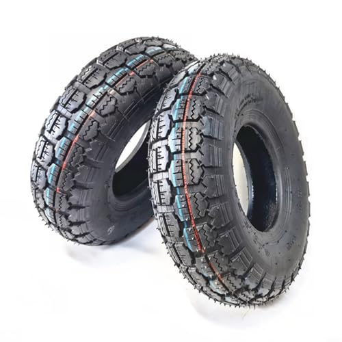 Compatibilità multi-veicolo: appositamente progettato per scooter elettrici, carriole, motozappe e go-kart di piccoli motori, questo pneumatico versatile si adatta a diversi tipi di veicoli, rendendolo un componente di ricambio essenziale per la manutenzione della proprietà e le attività ricreative.