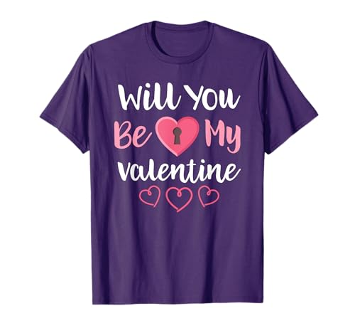 Will You Be My Valentine Shirt Valentines Day T-Shirt