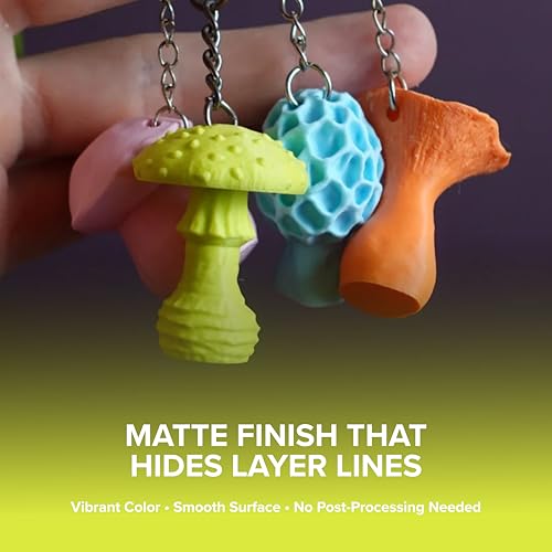 Image of Polymaker Panchroma Matte PLA Filament, Lime Green 1.75mm 1kg 3D Printing Filament, Formerly Polyterra Matte, Fits Most FDM 3D Printers, 1kg Spool (2.2lbs)