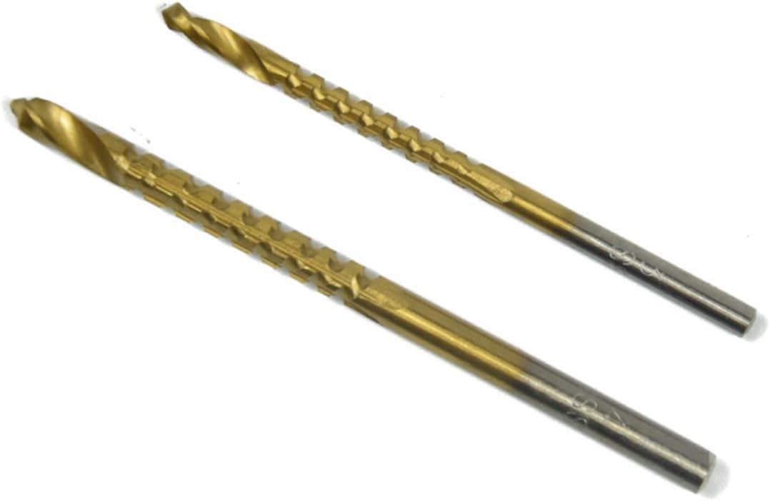 6pcs High-speed Steel Spiral Drill Bit Set for Metal and Bore Bits for Electric Drills for Diy Projects and