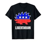 Libertarian T-Shirt - Porcupine Libertarianism Party Shirt