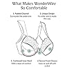 Glamorise-Womens-Plus-Size-Wonderwire-Front-Close-Bra-Underwire-1245 Glamorise Full Figure Plus Size Wonderwire Front-Closure Bra Underwire #1245