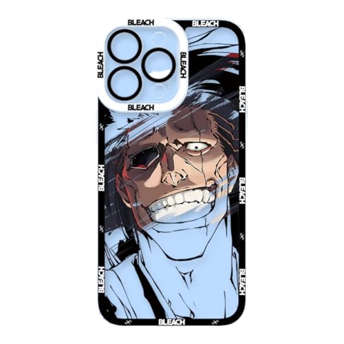 [Zikonla] X}zP[X iPhoneƌ݊܂ iPhonepP[X u[` BLEACH ACtHP[X ϏՌϗ Yی \tg iPhone17 gуJo[ Sʕی ^ y lC