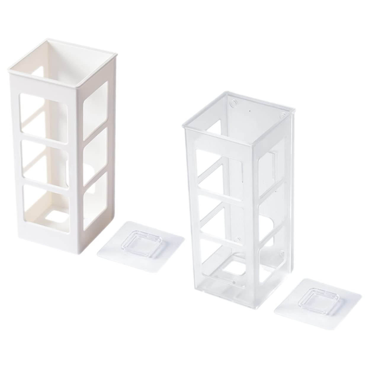 ORFOFE 4pezzi Per Asciugacapelli e Arricciacapelli Organizer Wall Mount Per Per Design e