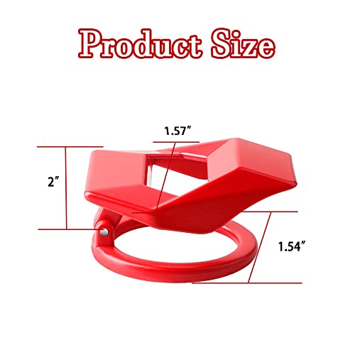 Image of Universal Engine Start Stop Button Cover, Zinc Alloy Power Control Trim | Anti-Scratch Decoration Ring, Push Start Ignition Protective Cover for Most Vehicles