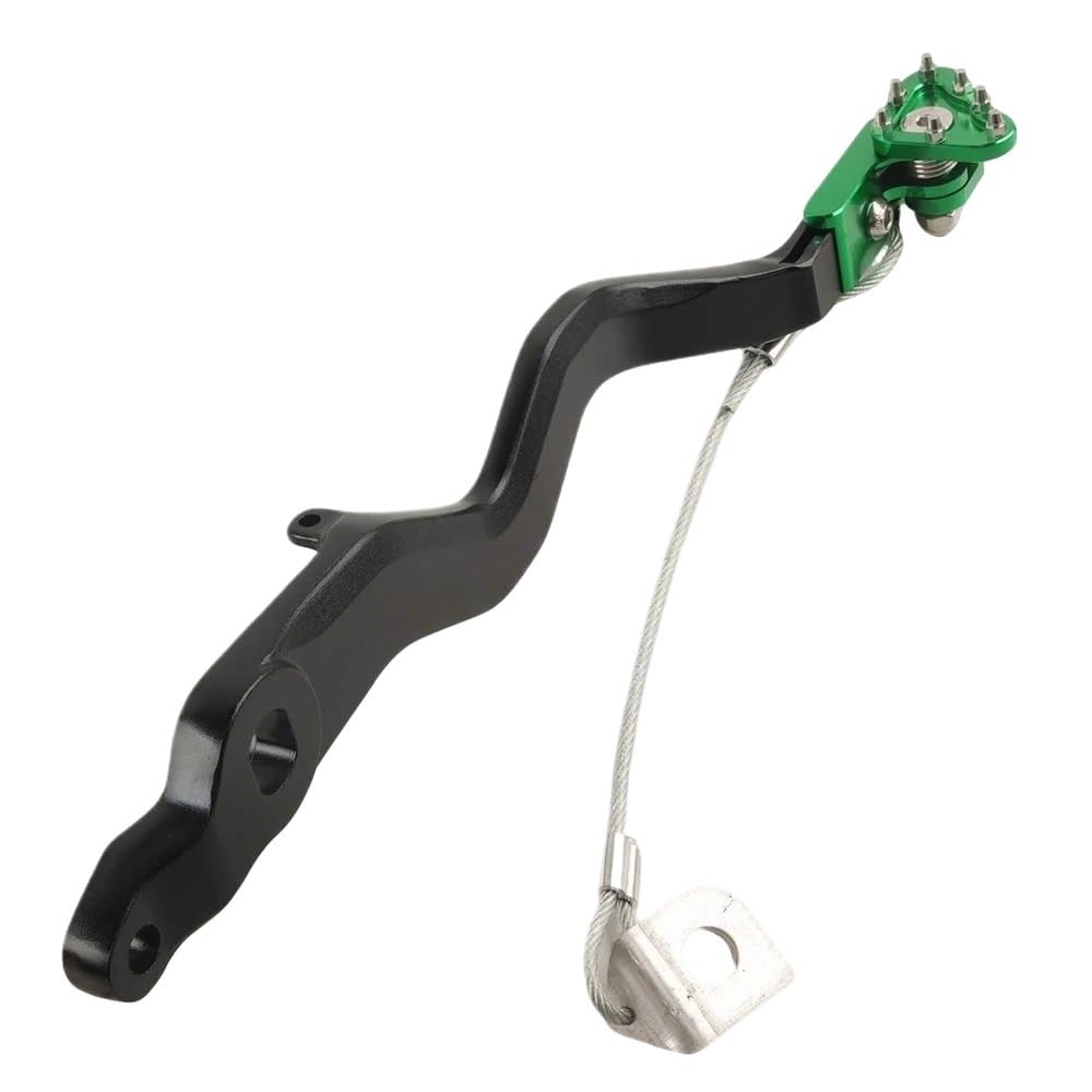 Gconla Green Motorcycle Gear Shifter Lever For Klx300 2021-2026 For Klx300r 2020 2025 Klx300sm Klx 300 300R 300Sm Motorcycle Folding Rear Foot Brake Pedal Lever