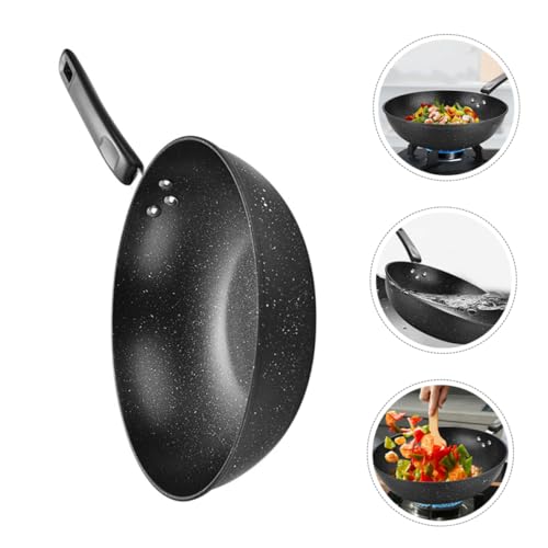 Wok pequeño antiadherente de piedra Maifan SOLUSTRE miniatura 7