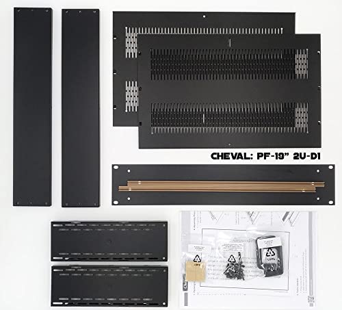 Full Aluminum DIY Multipurpose Box Electronic Enclosure Rack Mount 19\" 2U-D1 (Cabinet Size (mm.): Width 425 mm. x Height 83.1 mm. x Long 245 mm.) Flat Pack with 1 Pair Aluminum Mount bar. - Thumbnail 7