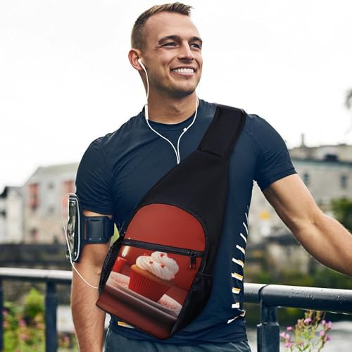 Morrales Sling Bag deportivos para senderismo unisex miniatura 3