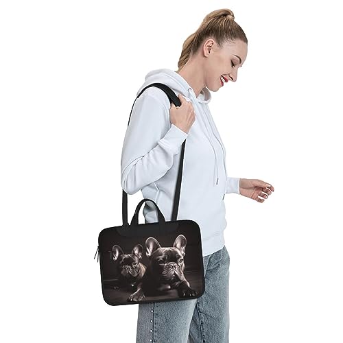 Sac pour ordinateur grande capacité : protégez votre PC avec la sacoche bouledogue français - 7
