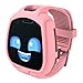 Polyjoy Sport Band Compatible with Little Tikes Tobi 1 2 Robot Smartwatch, Soft Silicone Breathable Replacement Bands Strap with Bumper Protective Case for Children Tobi Robot Smart Watch, Pink (Watch is Not Includingï¼‰
