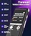 128GB Digital Voice Activated Recording Device, 1536Kpbs Diktiergerät Aufnahmegerä mit Playback, Intelligente Geräuschunterdrückung, Voice Recorder für Meetings, Klassen, Interview, Vortrag, MP3