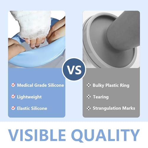 Wasserdichter Gipsschutz Arm Erwachsene, 58cm Verbandschutz Duschschutz für Baden, Wiederverwendbarer, für Dusche, Gebrochene Hand, Handgelenk, Finger