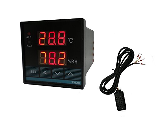 Digital Temperature and Humidity Controller with Relay Output for Egg Incibator (48x48mm)