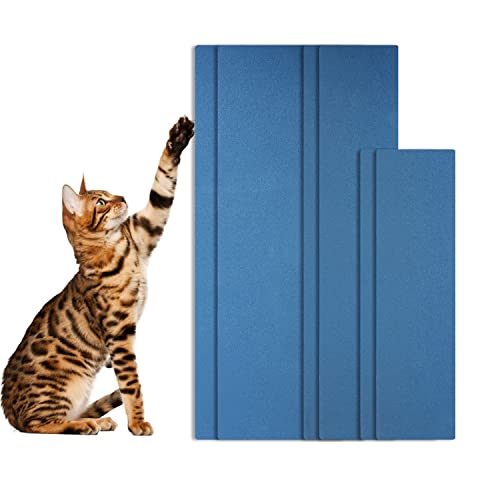 6pcs Blue Cat Nail File Strips