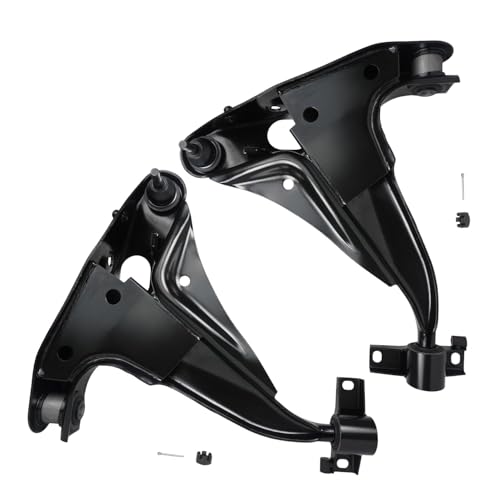 Image of Detroit Axle - 4.0L 12pc Front End Kit for 2002-2003 Ford Explorer Mercury Mountaineer, 2 Lower Control Arms w /Ball Joint 2 Sway Bars 2 Upper Ball Joints 4 Inner Outer Tie Rods 2 Boots Replacement