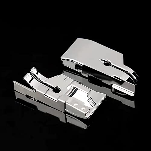 TISEKER pie prensatela 1/4 pulg para máquina de coser miniatura 2