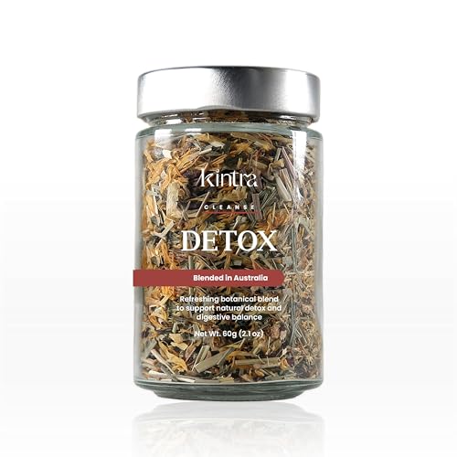 Kintra Foods Organic Premium Detox and Cleanse Loose Leaf Tea, 60g