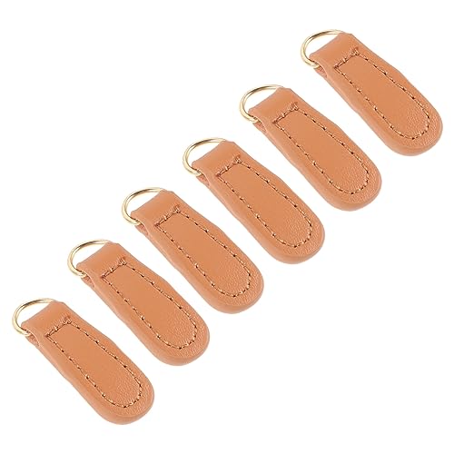 PLAFOPE 6 Peças De Abas Com Zíper Cabeças Duráveis ​​Puxadores De Zíper Destacáveis ​​Para Roupas Ab