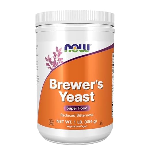 NOW Foods Supplements, Brewer's Yeast Powder with naturally occurring Protein and B-Vitamins, 1-Pound