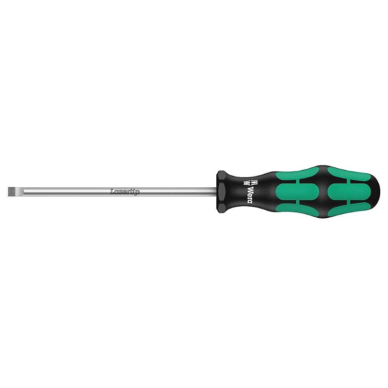 Chave de Fenda Chata Wera Kraftform Plus 335 com Lasertip, Ponta 4 mm e Haste de 200 mm – 05110006001