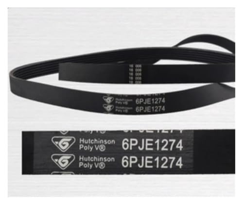 Courroie 6PJE1274 pour machine à laver et sèche-linge compatible multi-modèles