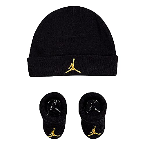 Image of Nike Jordan Infant Baby Hat and Booties Set 0-6 Months