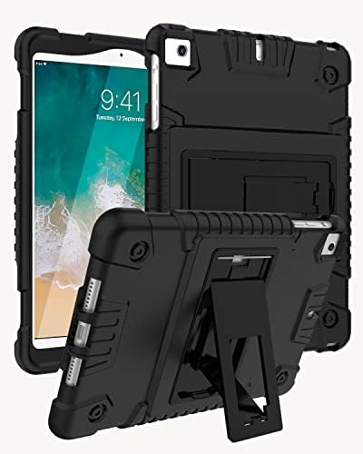 iPad Mini 1/2/3/4/5 Case,AICase Kickstand Shockproof Heavy Duty High Impact Resistant Rugged Hybrid Three Layer Armor Full Body Protection Case for iPad Mini 5/4/3/2/1 7.9-inch