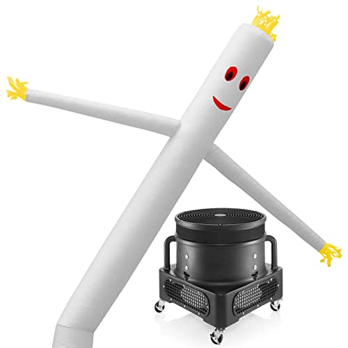 Cloud 9 Air Inflatable Dancer Tube Puppet Set, 20 ft. Tall with Blower Fan - White